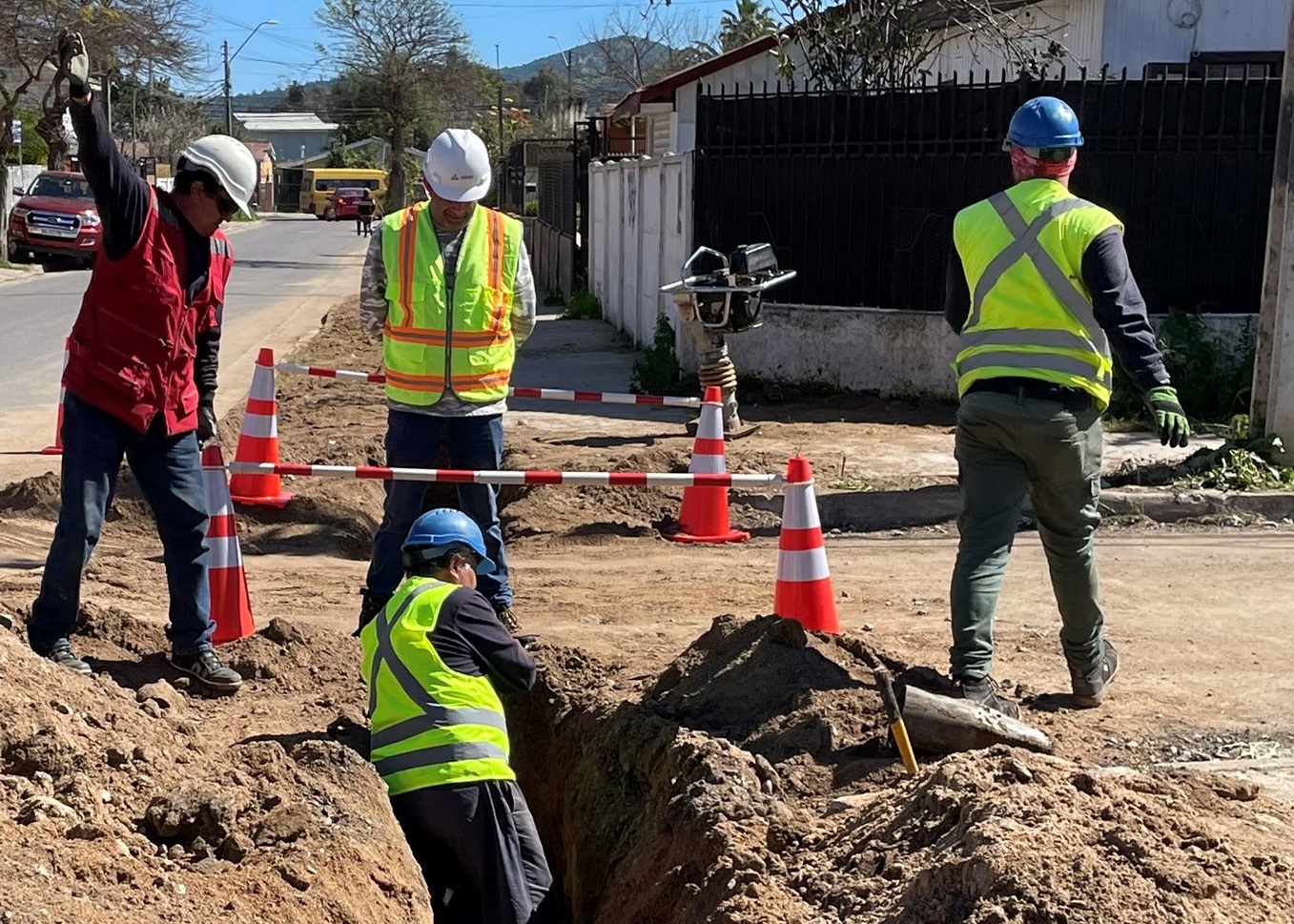 Esval invierte más de 465 millones en obras de renovación de